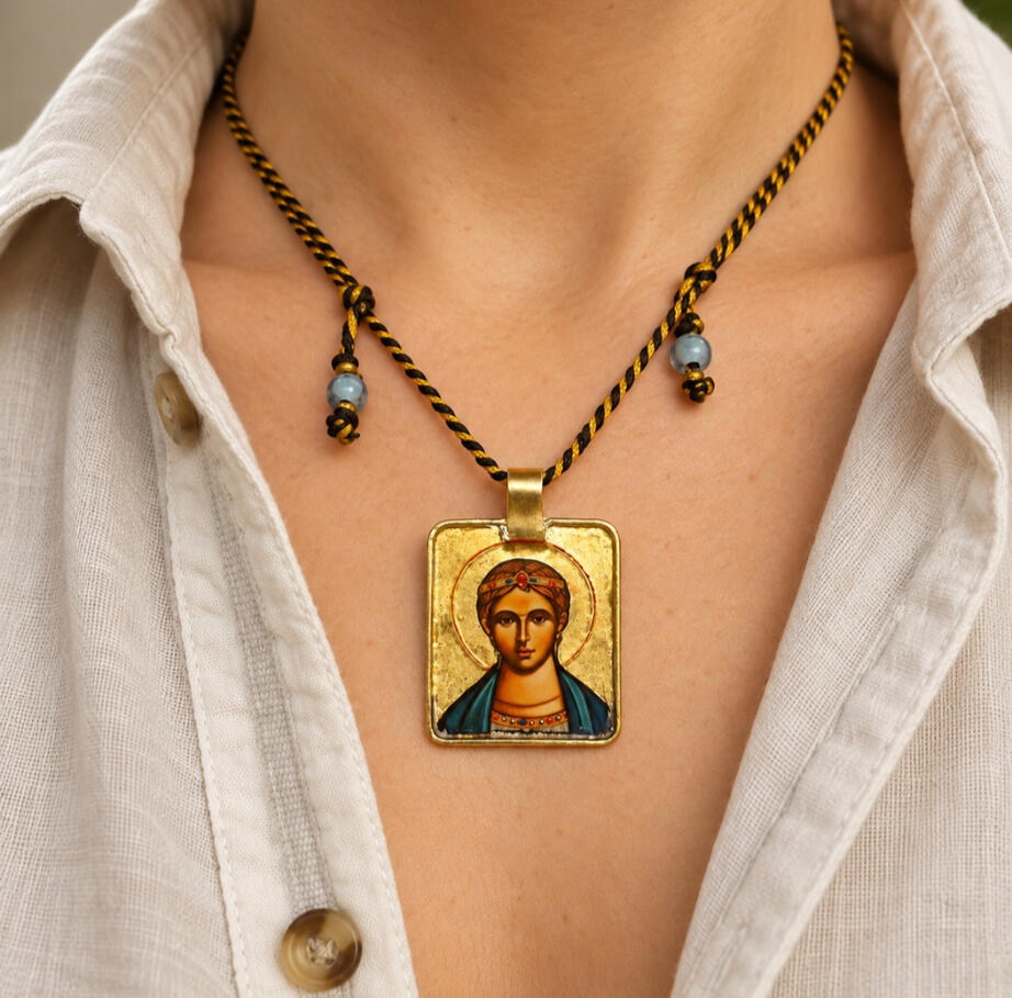 Saint Demetrios Saint Demetrios - talisman worn as a necklace.